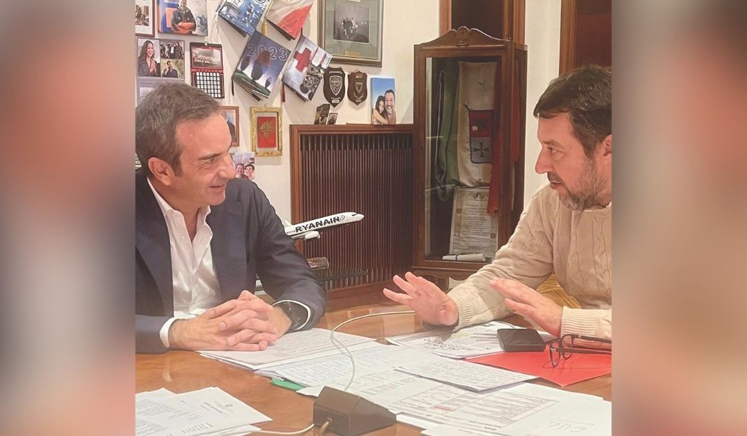 Roberto Occhiuto e Matteo Salvini