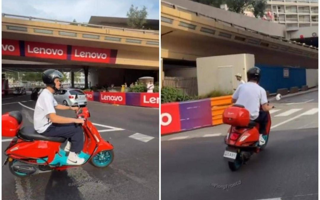 Sinner, relax a Montecarlo: ‘paparazzato’… in vespa