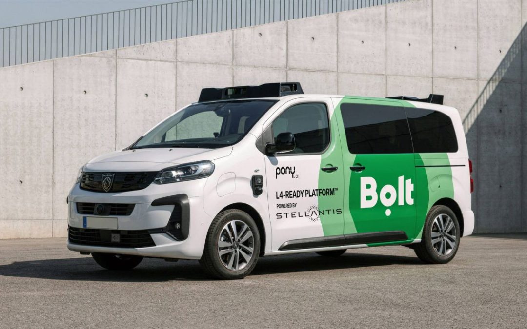 Da Bolt, Pony.ai e Stellantis un programma per i test di mobilità autonoma in Lussemburgo