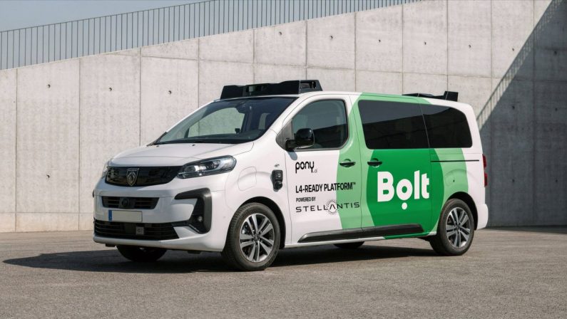 Da Bolt, Pony.ai e Stellantis un programma per i test di mobilità autonoma in Lussemburgo