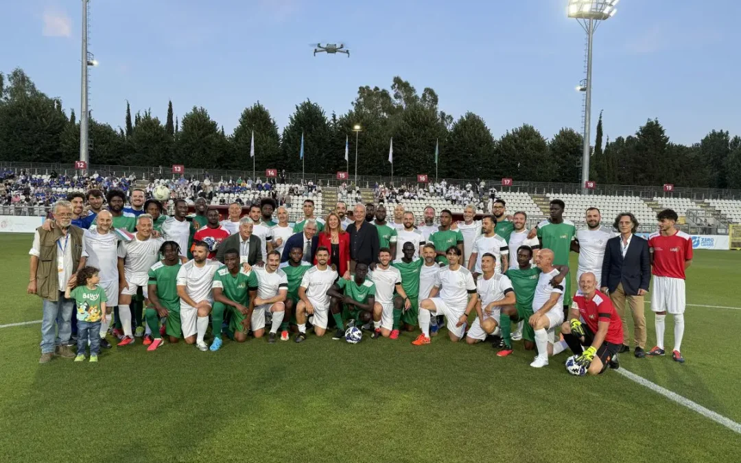 Uila, a Roma la squadra dei braccianti in campo contro lo sfruttamento