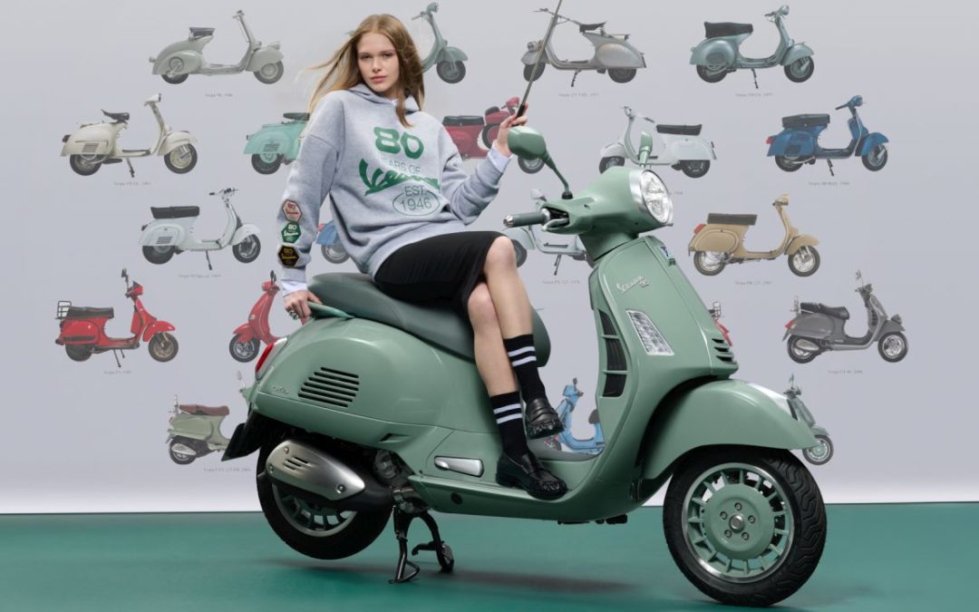 A Roma 4 giorni di festa per celebrare gli 80 anni della Vespa