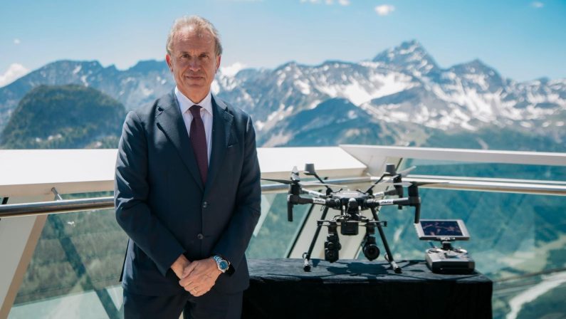 Monte Bianco, Autostrade dello Stato monitora infrastrutture con droni e IA