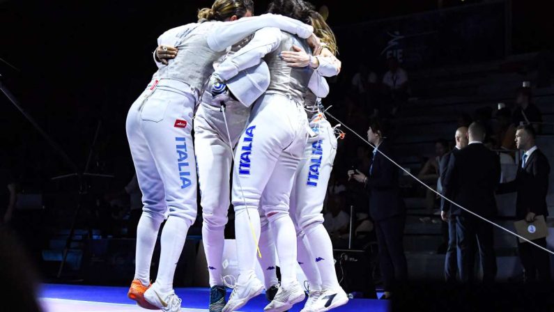Italia ancora sul tetto d’Europa nel fioretto femminile, Francia battuta 45-31