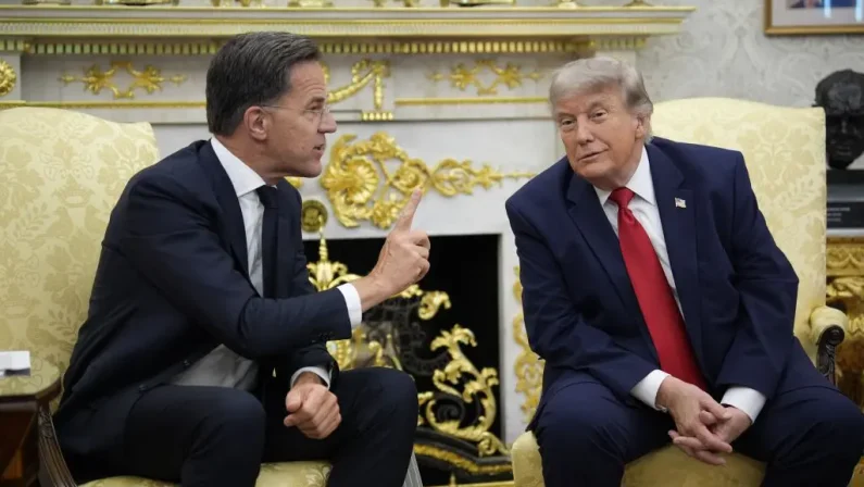 Nato, Rutte elogia Trump “Leader mondo libero”, ma presidente Usa attacca l’Italia