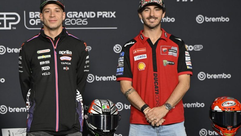 Bagnaia in Aprilia dal 2027 con Bezzecchi