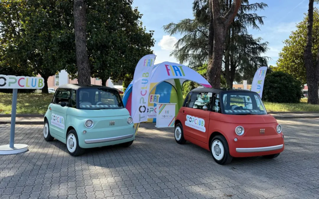 Progetto Topclub, studenti a scuola di sicurezza stradale con la Fiat Topolino