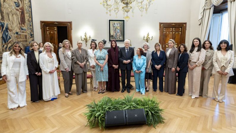 Mattarella “Abbiamo estremamente bisogno del protagonismo delle donne”