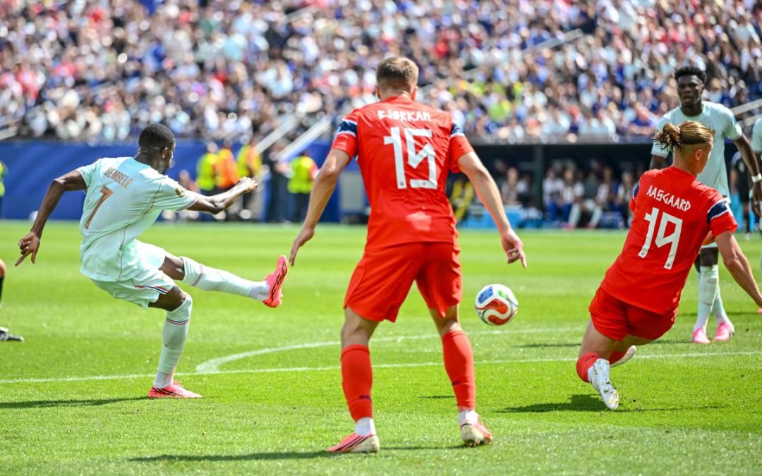 Show Dembelè contro una Norvegia rimaneggiata, Francia prima nel girone