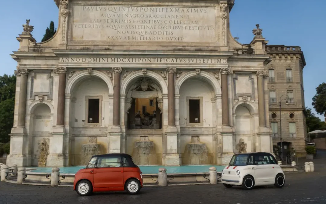 Fiat svela visione per micromobilità con Topolino, Tris e il concept Multiplina
