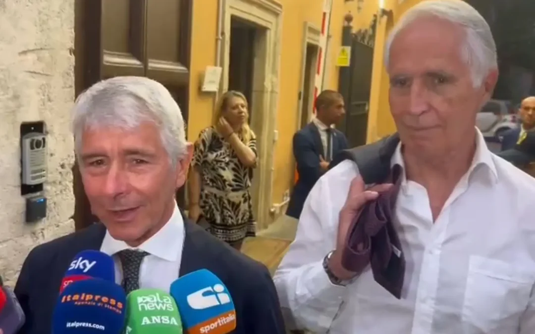 Figc, incontro Abodi-Malagò: “C’è consapevolezza reciproca sulle priorità” / Video