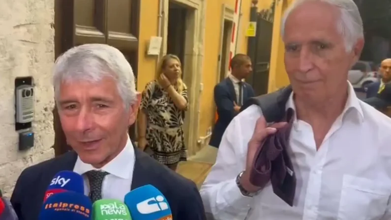 Figc, incontro Abodi-Malagò: “C’è consapevolezza reciproca sulle priorità” / Video