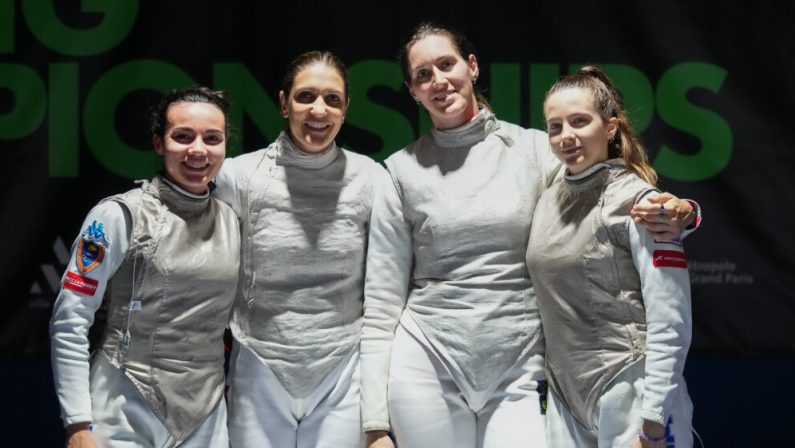 Scherma, Europei: l’Italia del fioretto femminile è medaglia d’oro