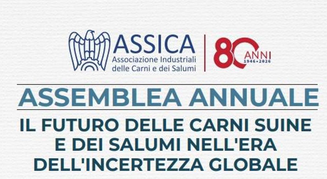 Alimenti, il futuro delle carni suine oggi all’assemblea Assica
