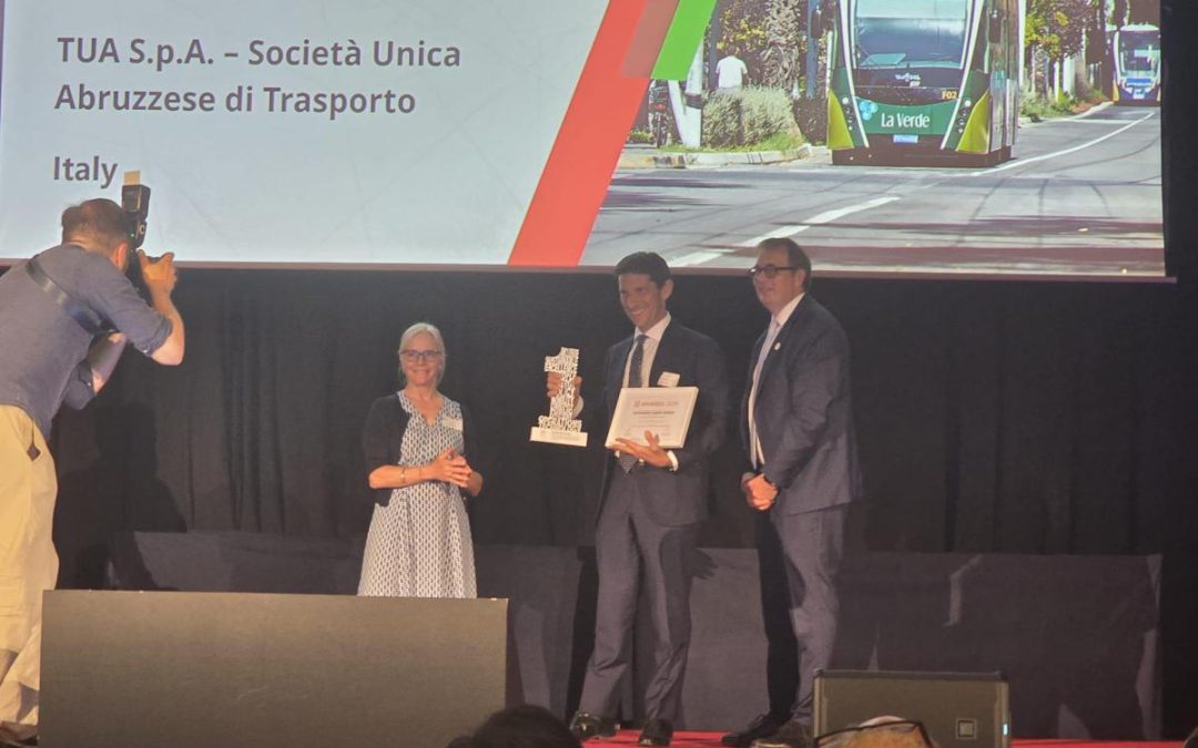 Sostenibilità, Trasporto Unico Abruzzese vince l’’Uitp Award 2026′ con ‘La Verde’
