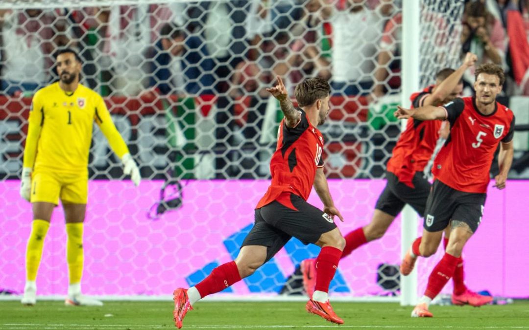Mondiali 2026, Austria-Giordania 3-1 con un autogol e un rigore