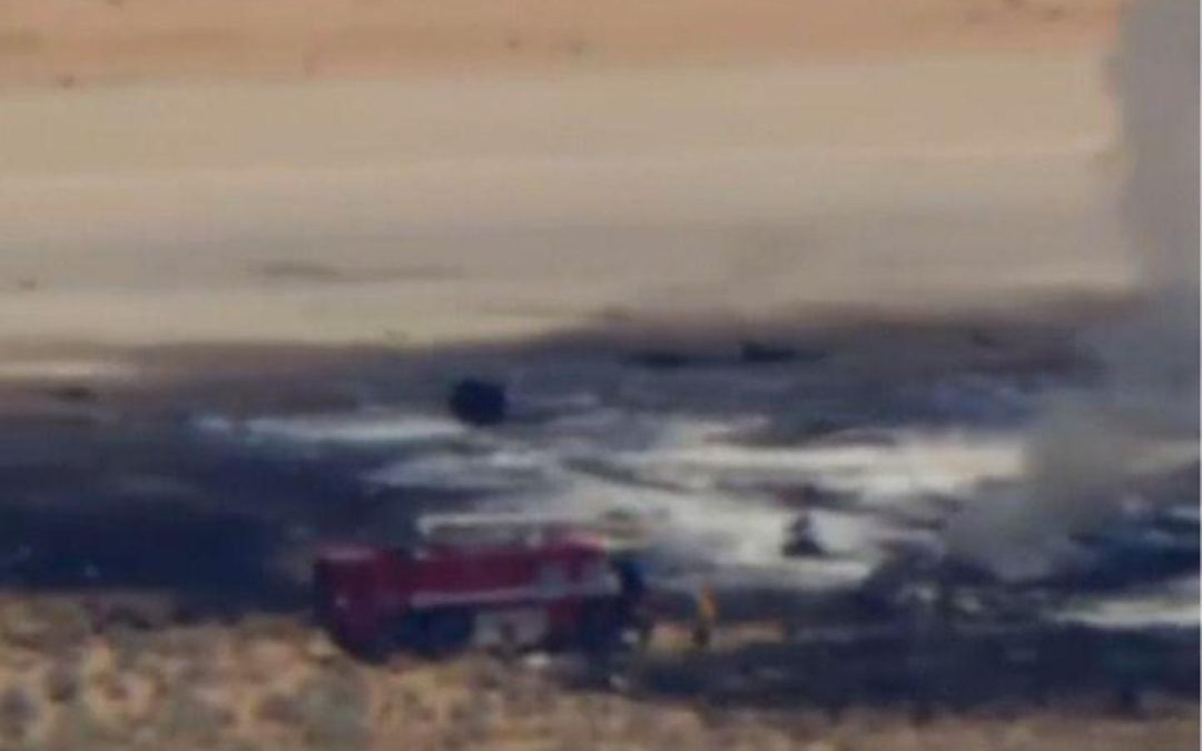 Usa, bombardiere B-52 si schianta dopo il decollo in California