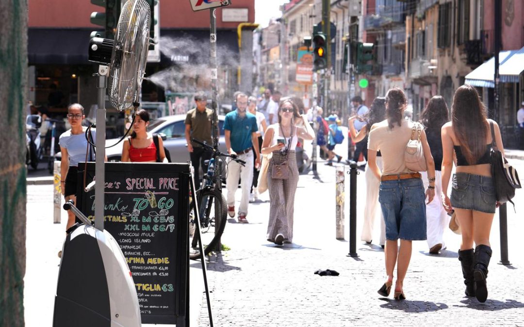 Caldo estremo e notti super tropicali, fiammata sull’Italia: le previsioni meteo