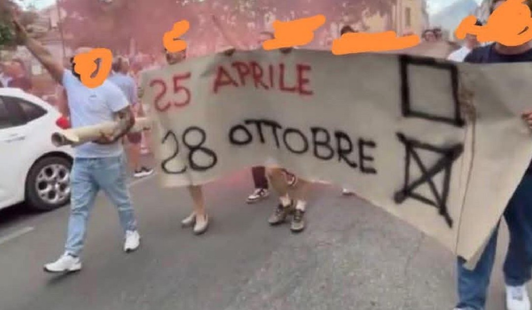 Castrovillari, striscione fascista ai festeggiamenti, De Gaio, appena eletta, prende le distanze