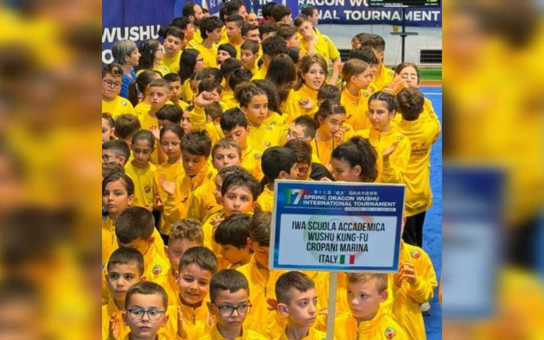 Cropani trionfa nel Kung Fu: record di 105 medaglie per la scuola Shen Xin