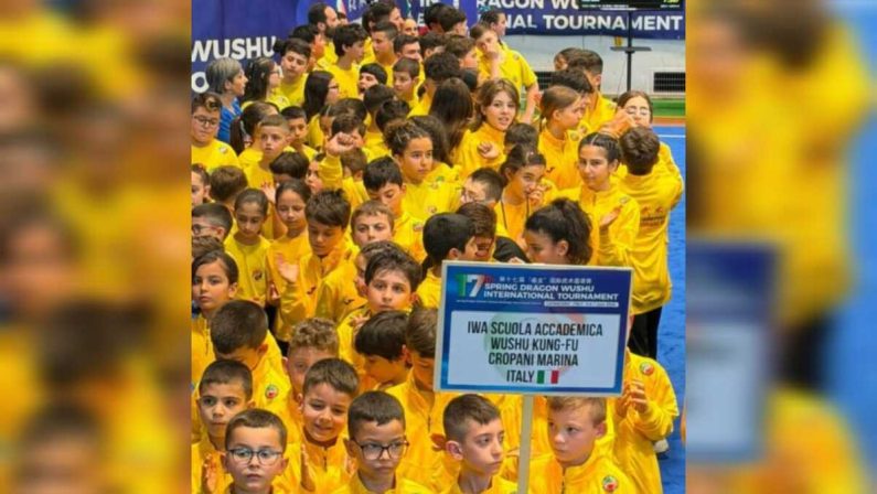 Cropani trionfa nel Kung Fu: record di 105 medaglie per la scuola Shen Xin