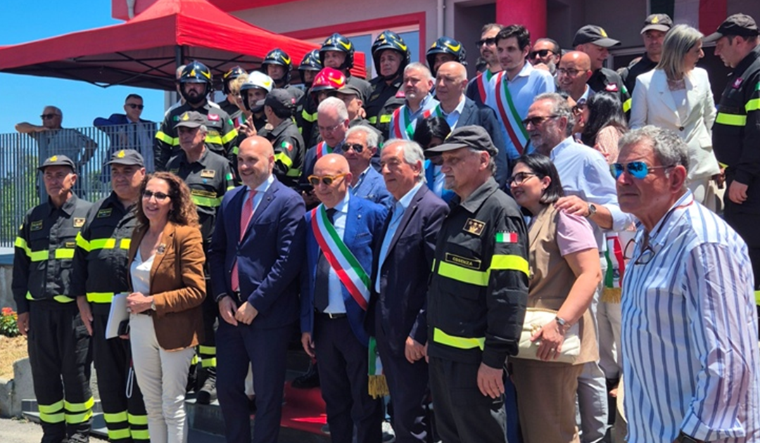 La cerimonia a Trebisacce