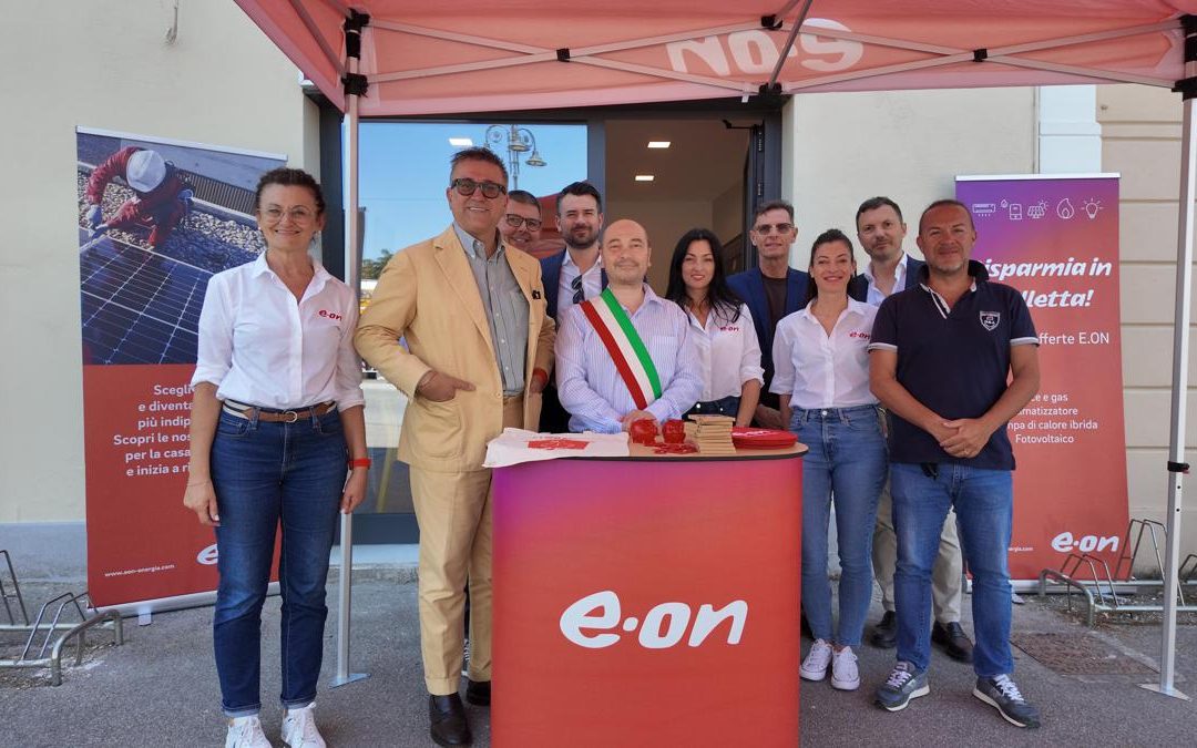 Energia, inaugurato nuovo punto vendita E.On a Copparo, nel ferrarese