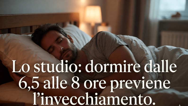 Chi dorme troppo (o troppo poco) ‘invecchia prima’, lo studio