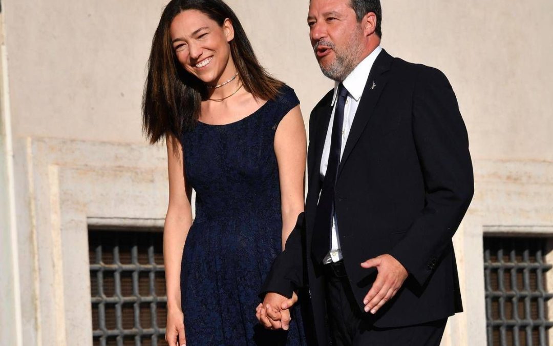 Matteo Salvini e l’idea di un figlio con Francesca Verdini: “Se arriva è il benvenuto”