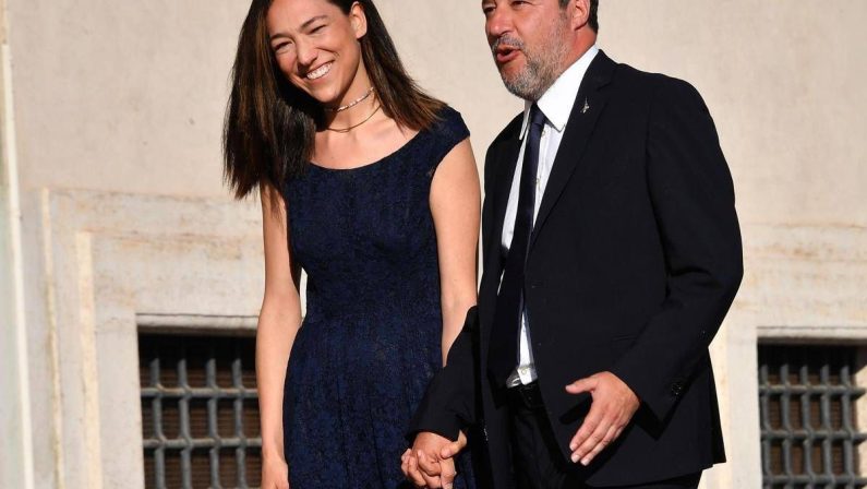 Matteo Salvini e l’idea di un figlio con Francesca Verdini: “Se arriva è il benvenuto”