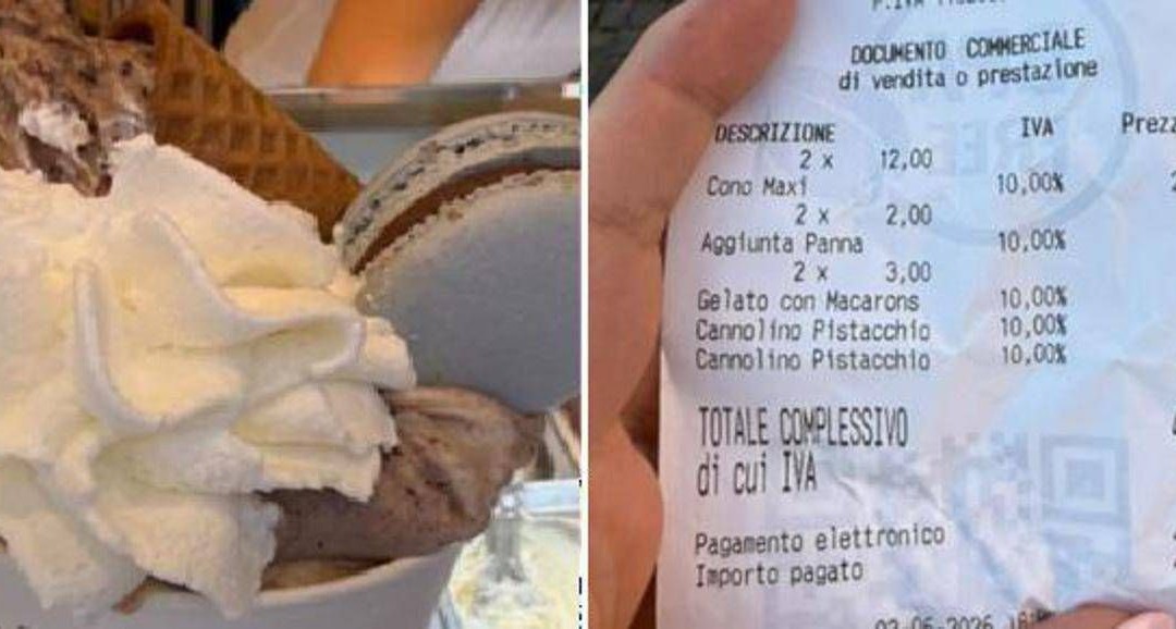 “Due gelati 44 euro”, la denuncia di una turista americana a Roma
