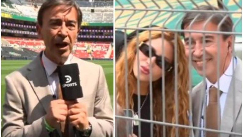 Mondiali, giornalista abbandona la diretta per… un selfie con Shakira