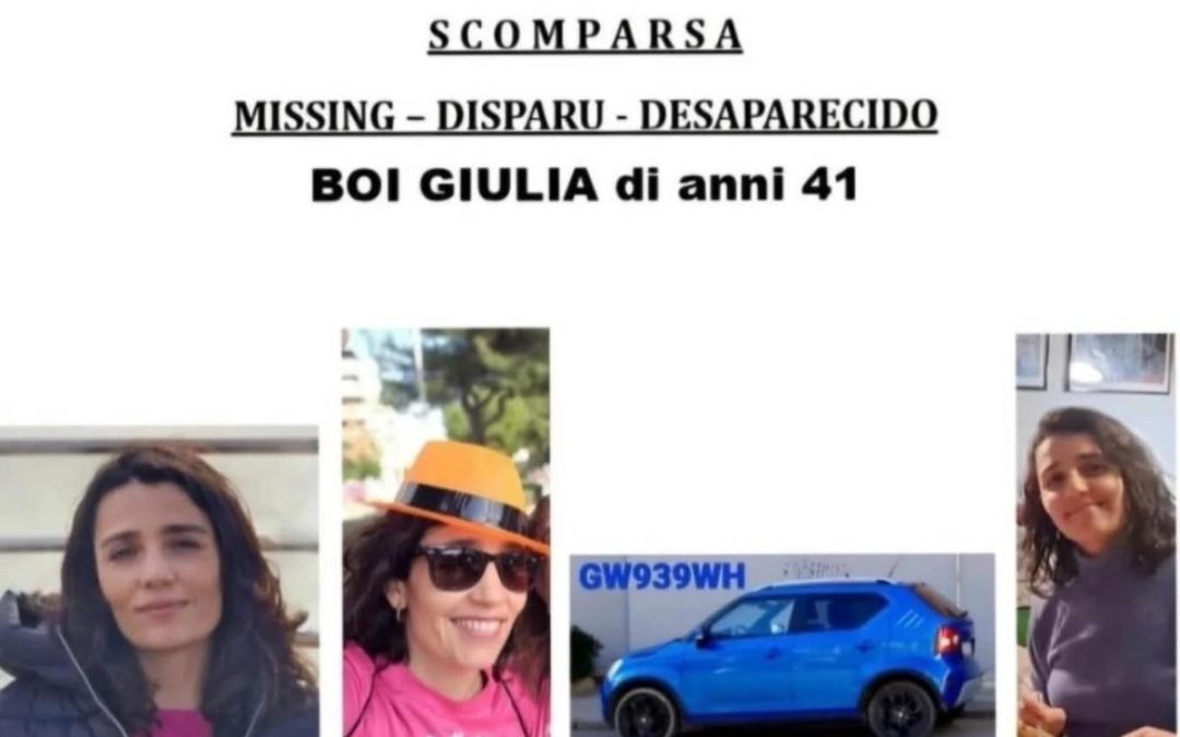 Giulia Boi scomparsa in Sardegna, l’ultimo sms il 27 maggio