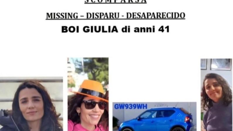 Giulia Boi scomparsa in Sardegna, l’ultimo sms il 27 maggio