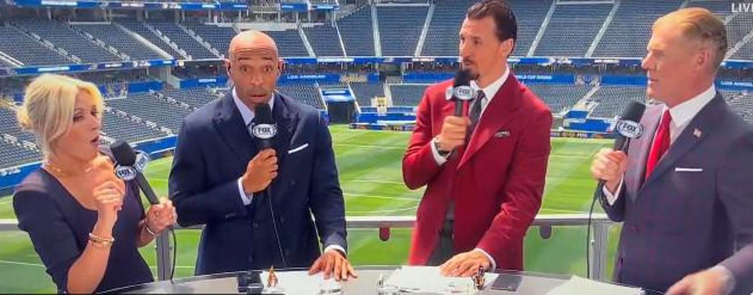 Mondiali, insulto in diretta tv: Ibrahimovic e Henry sotto shock