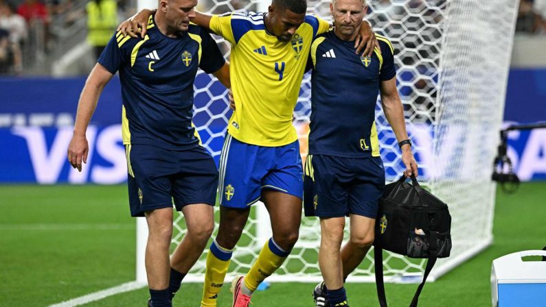 Svezia, infortunio per Hien: difensore dell’Atalanta ko contro Giappone