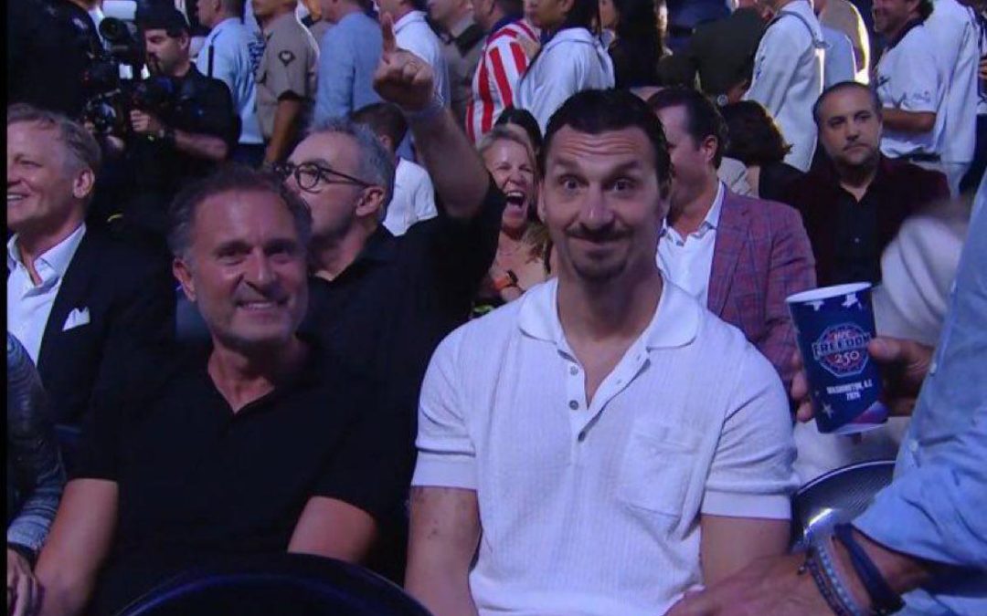 Compleanno Trump, anche Ibrahimovic e Cardinale ospiti dell’evento Ufc. I tifosi del Milan ‘attaccano’