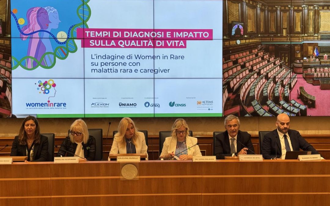 Indagine Woman in rare: “Per le donne 2 anni in più per una diagnosi di una malattia rara rispetto agli uomini”