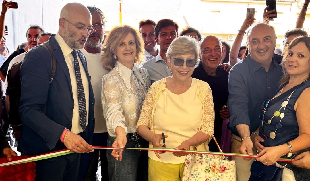 L'inaugurazione della nuova sede