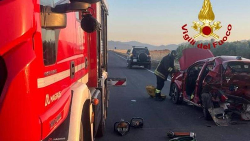 Incidente a Cagliari, un morto e due feriti gravi