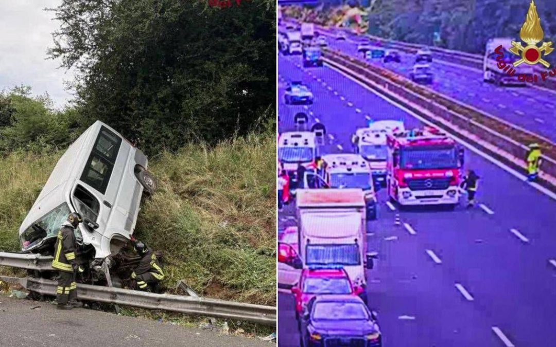 Incidente, scontro sull’A1 a Roma Sud: un morto e due feriti
