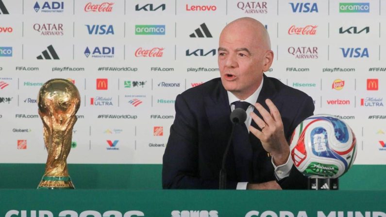 Frecciata di Infantino all’Italia: “Potremmo arrivare a 208 squadre per vedere se si qualifica”