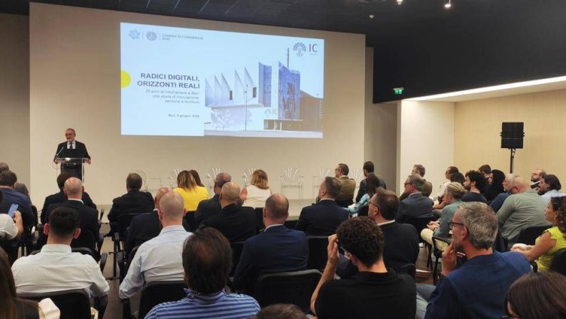 Infocamere a Bari da 25 anni: da start-up a polo digitale per l’innovazione del Paese