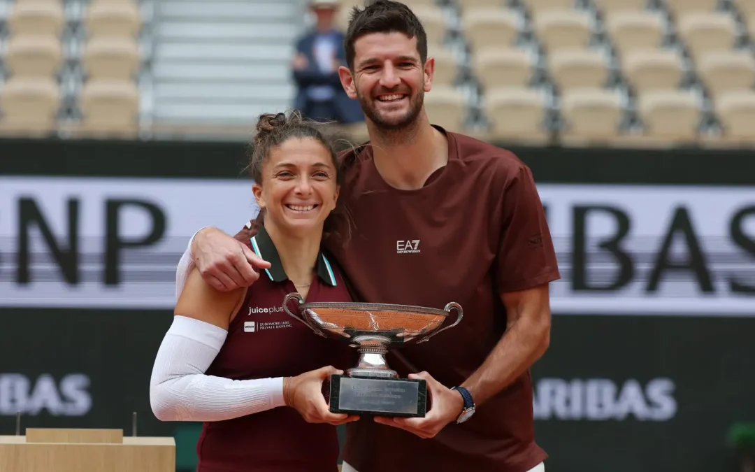 Roland Garros, Errani/Vavassori concedono il bis e trionfano nel doppio misto