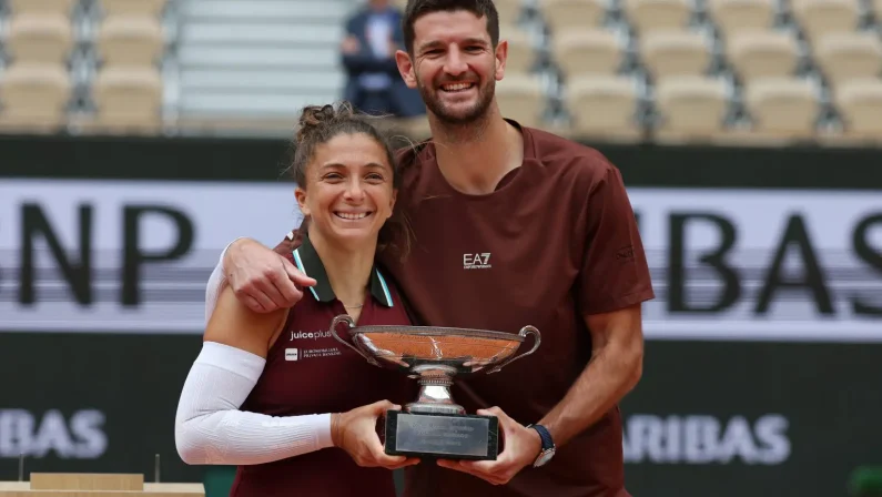 Roland Garros, Errani/Vavassori concedono il bis e trionfano nel doppio misto