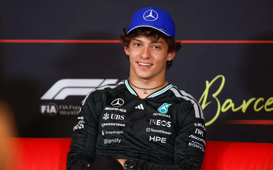 F1, Antonelli arriva a Barcellona da leader incontrastato: “Titolo? Per ora non ci penso”