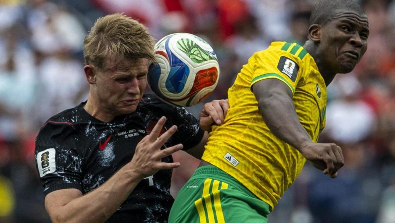 Ascolti tv, 28 giugno: partita Sudafrica-Canada su Rai1 vince con 25,6%