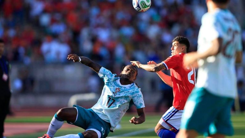Leao espulso nella sfida prima dei Mondiali, rissa in Portogallo-Cile