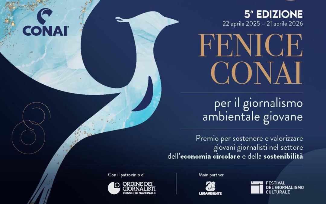 Premi: la giuria della quinta edizione del Fenice Conai per il giornalismo ambientale giovane