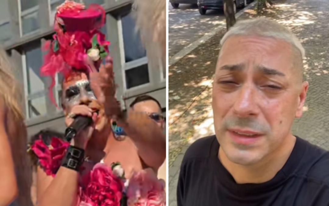 Insulta Salvini sul carro del Milano Pride, poi chiede scusa: “Colpa del caldo”